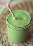 Vegan Mango-Coconut Green Smoothie