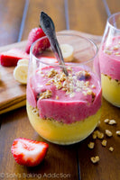Strawberry Mango Breakfast Smoothie